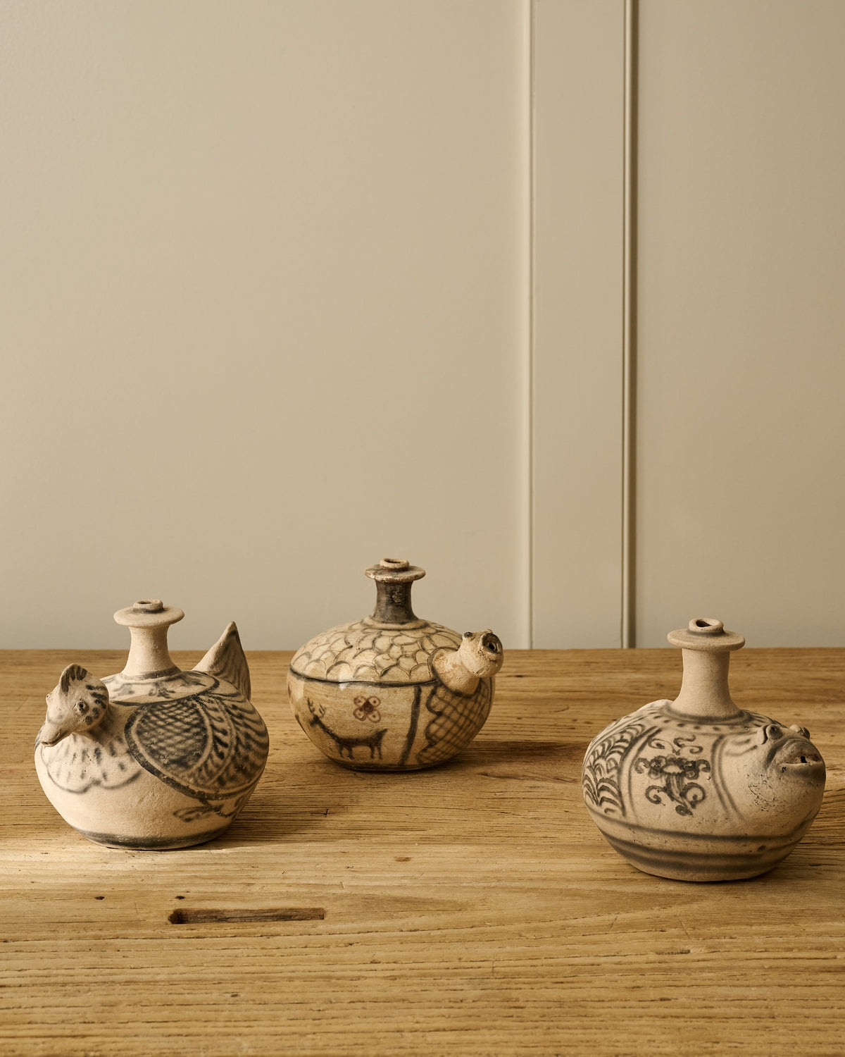 Terracotta Fauna Vessel
