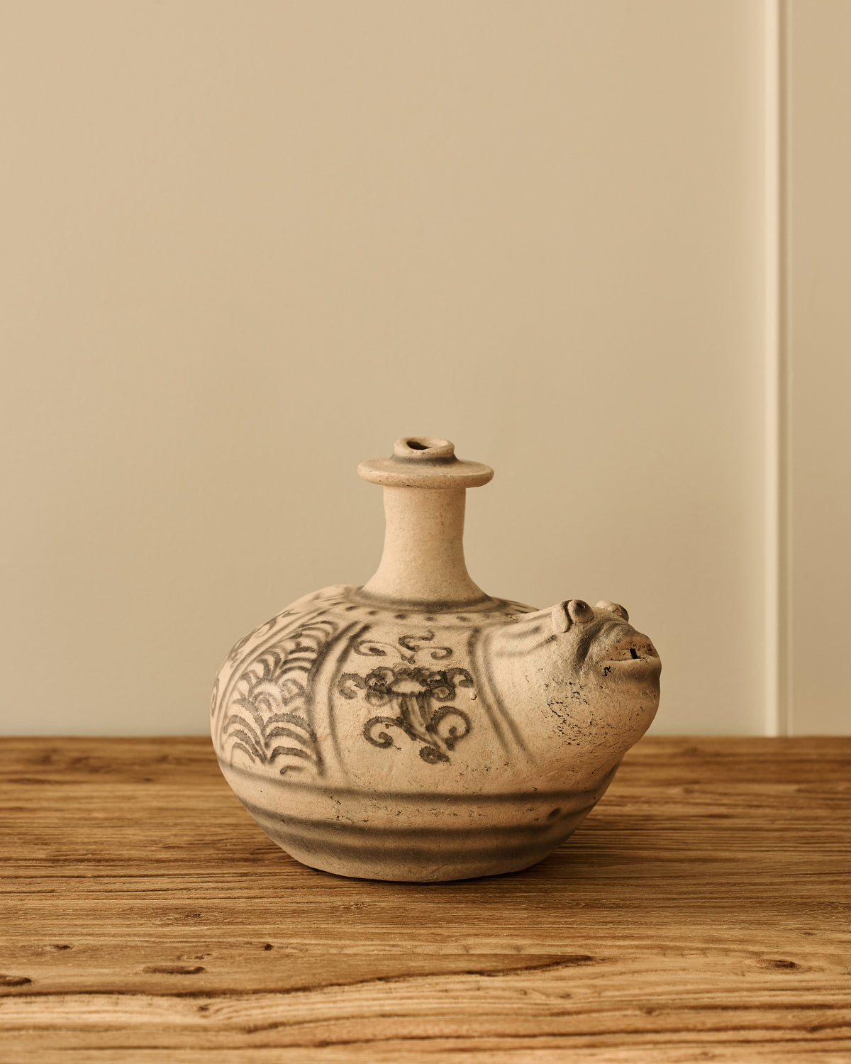 Terracotta Fauna Vessel