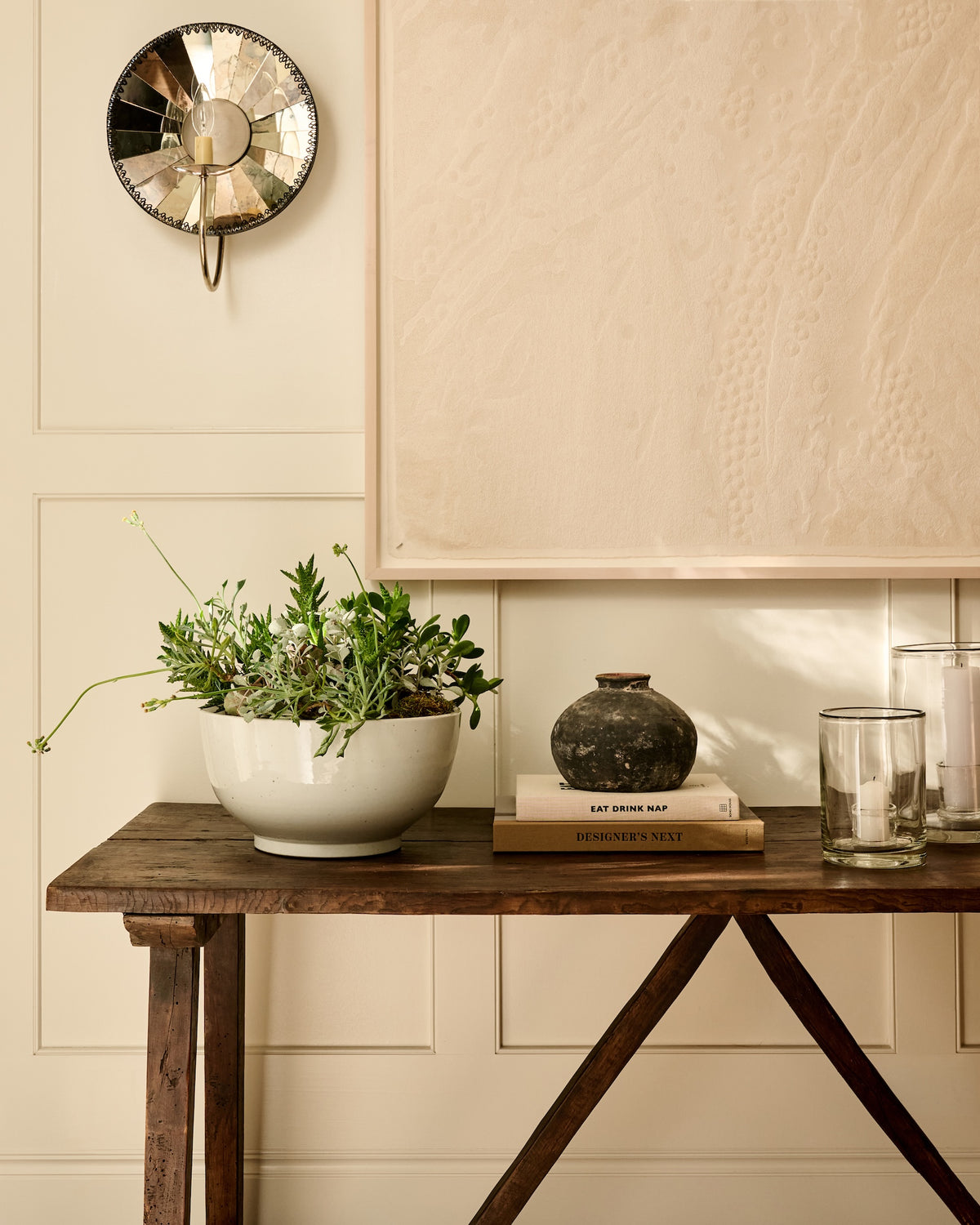 Vintage Charcoal Vessel