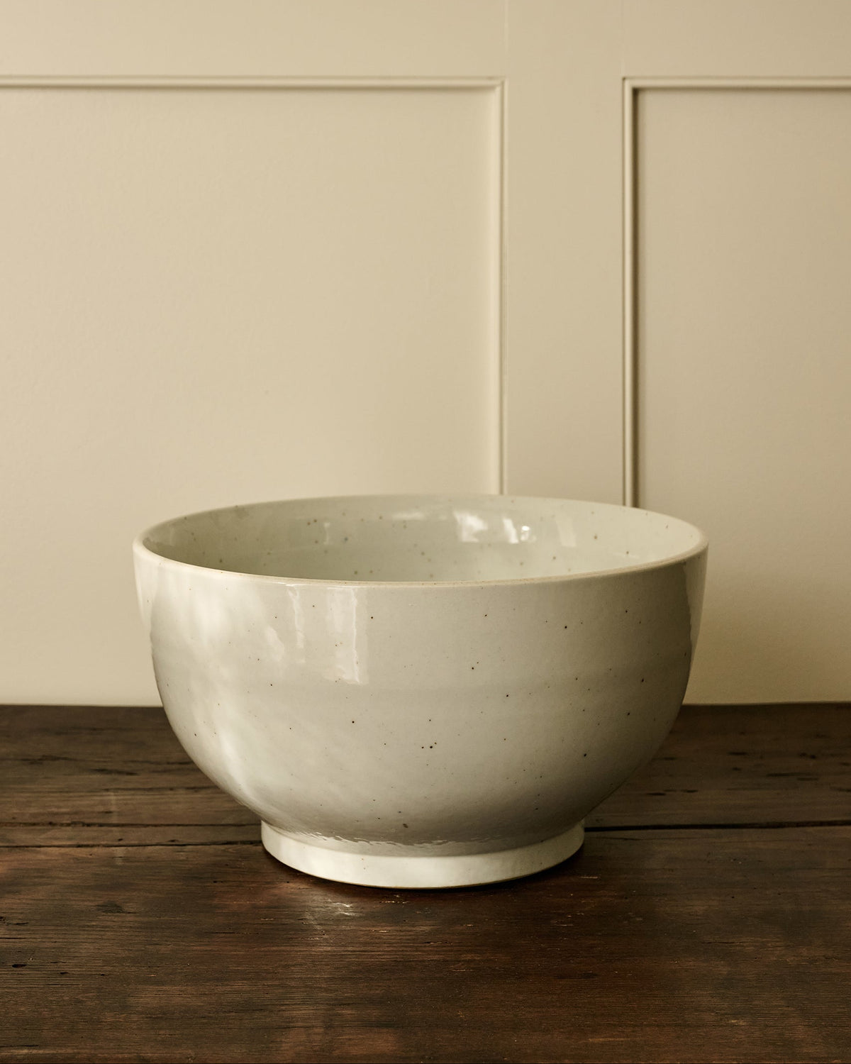 White Porcelain Orchid Bowl
