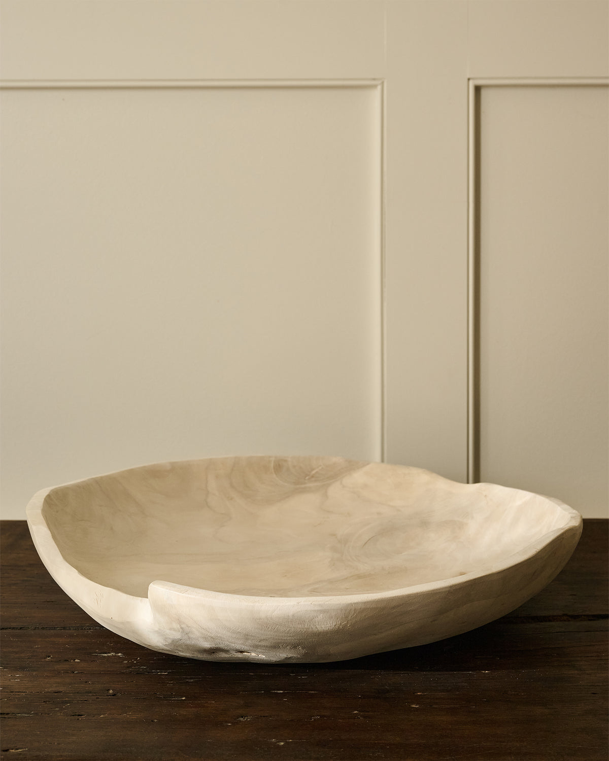 Bleached Live Edge Tray