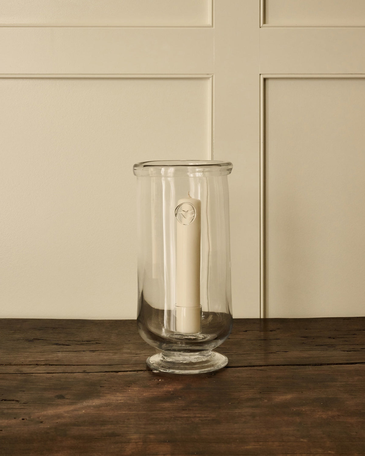 Glass Pedestal Hurricane