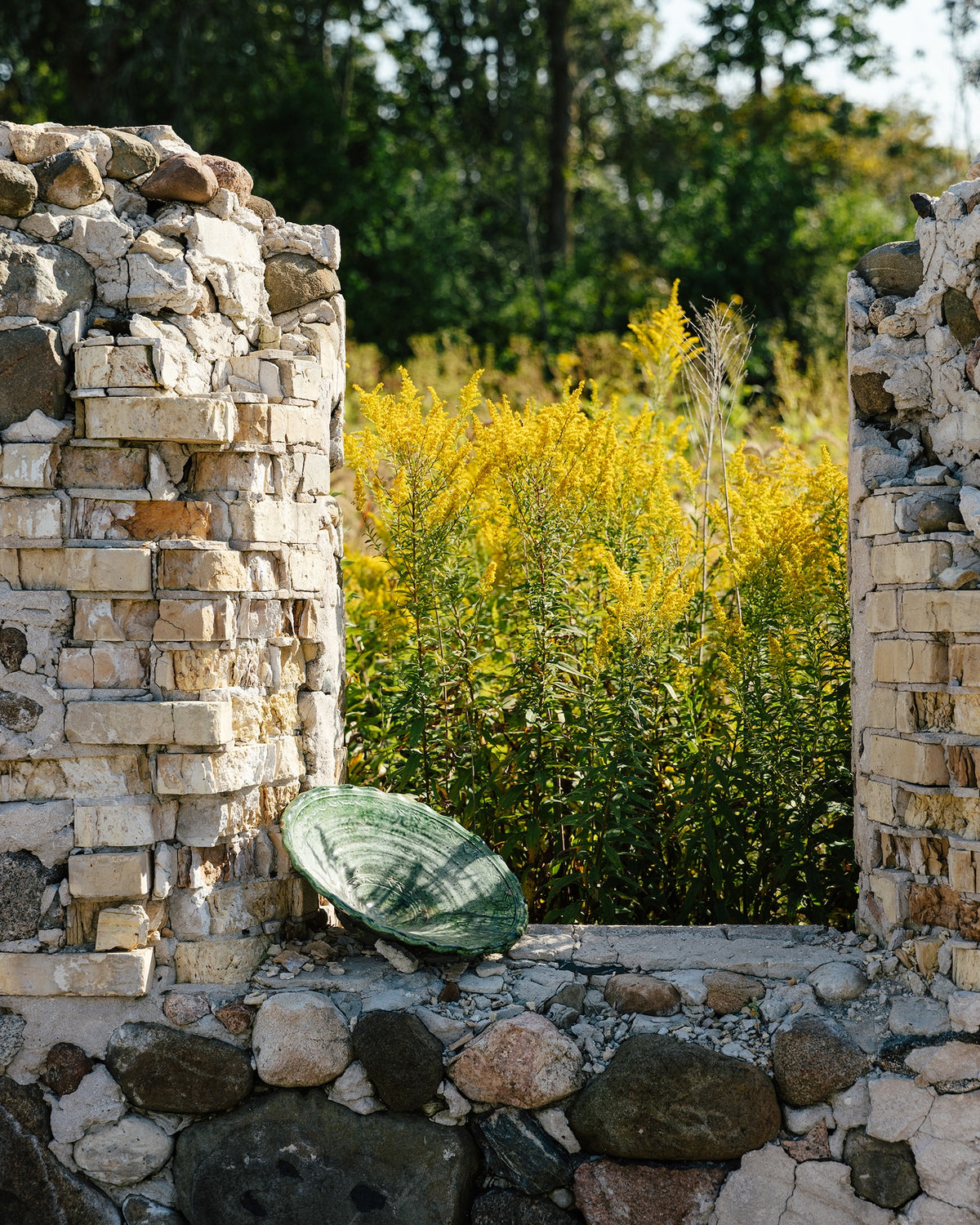 Moroccan Green Centerpiece Bowl