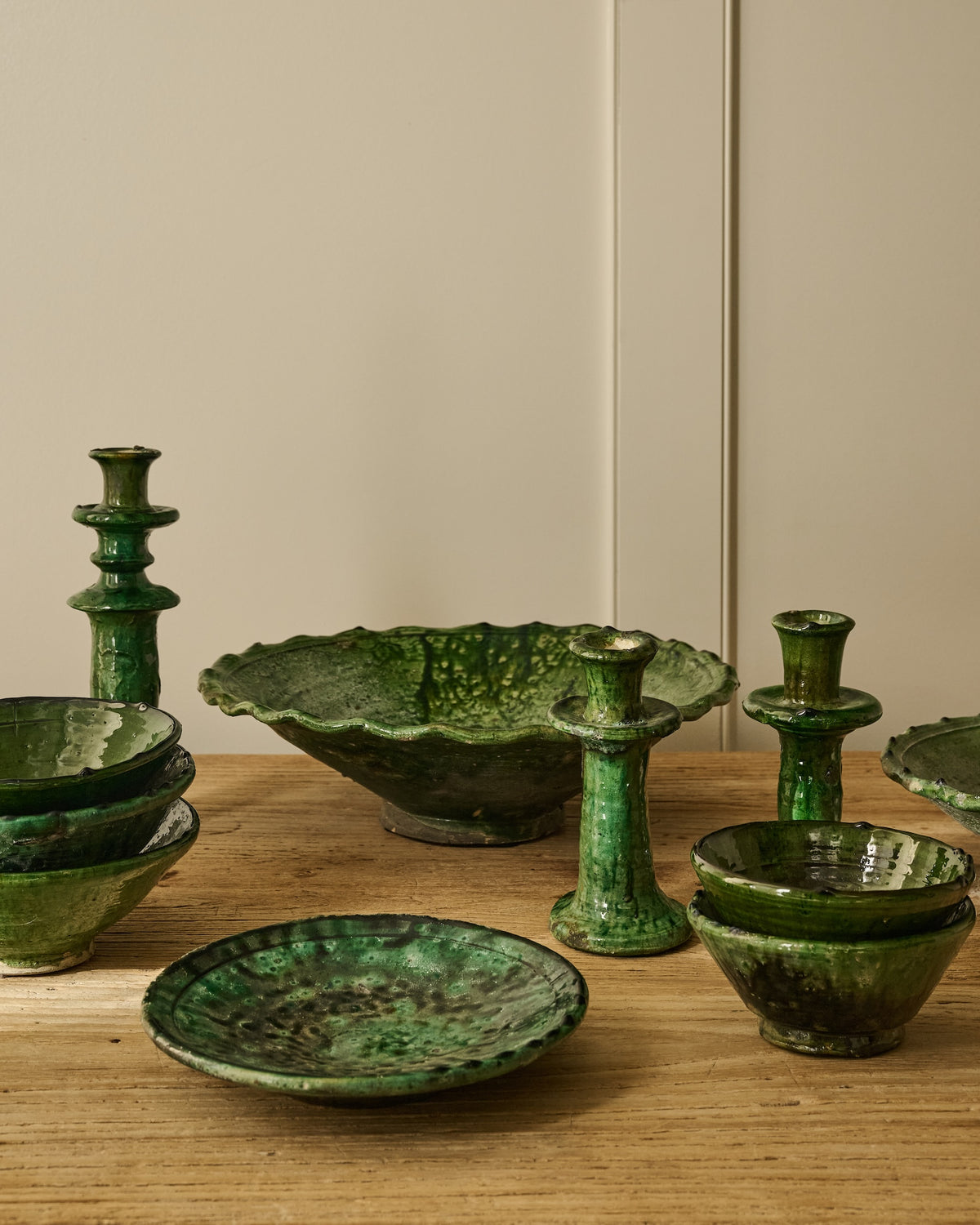 Moroccan Green Plate