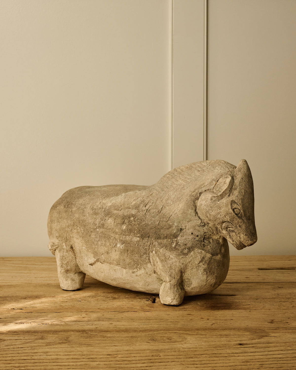Sculptural Stone Horse