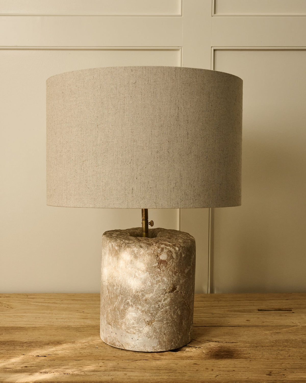 Stone Table Lamp