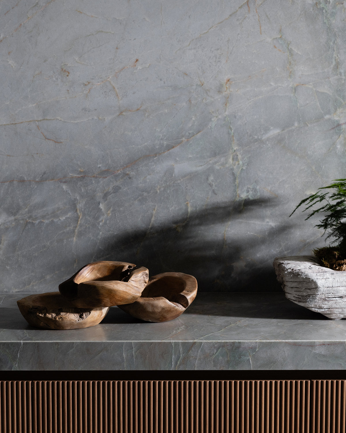 Teak Live Edge Bowl