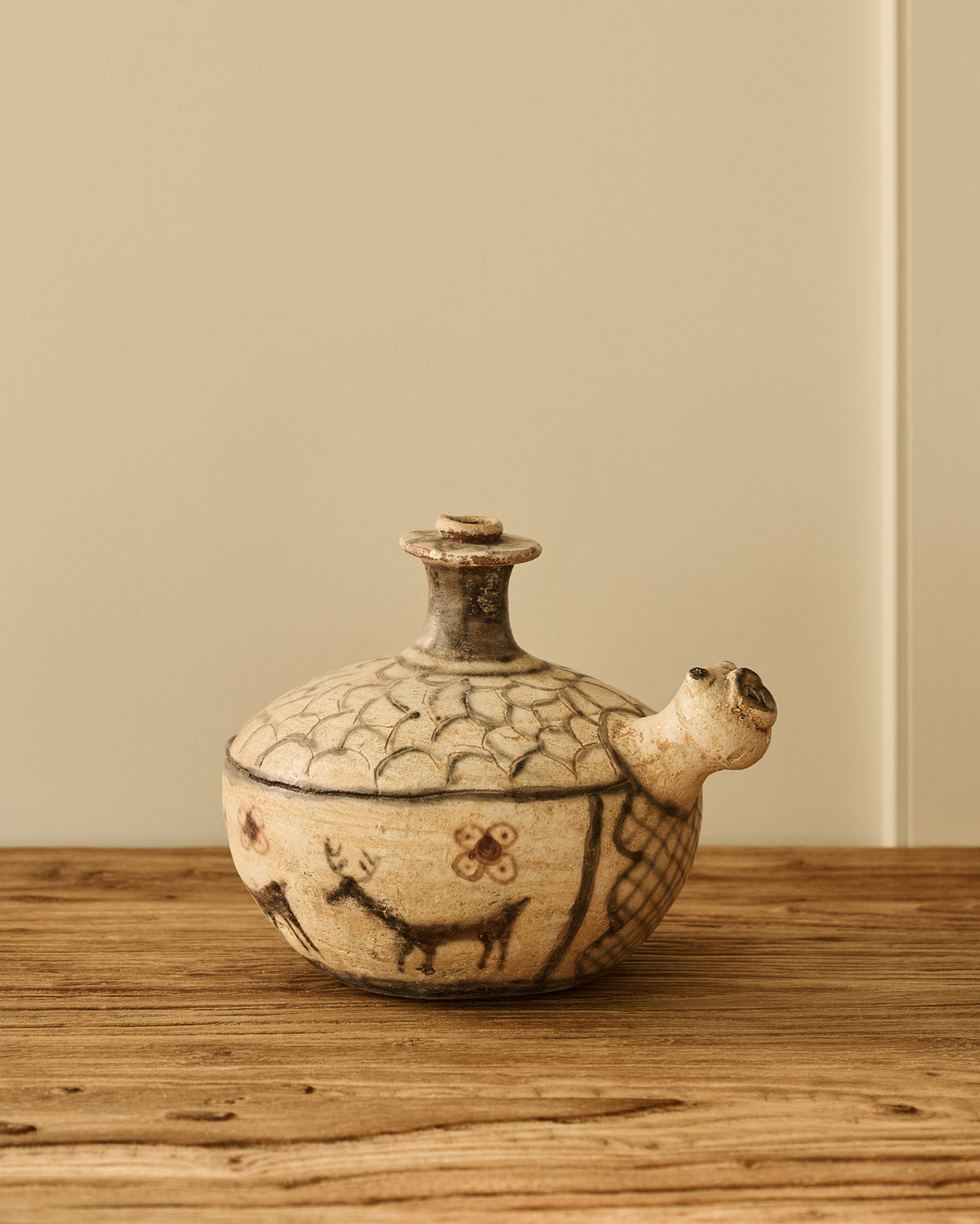 Terracotta Fauna Vessel