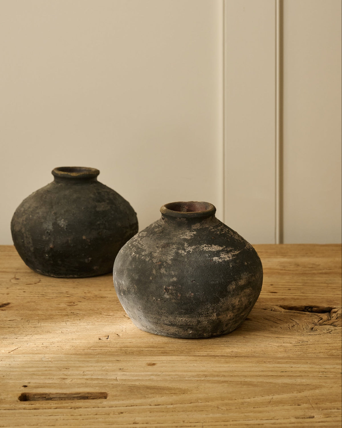 Vintage Charcoal Vessel