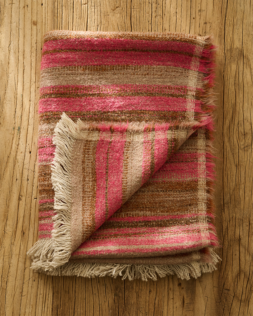 Willow Throw | Fuchsia